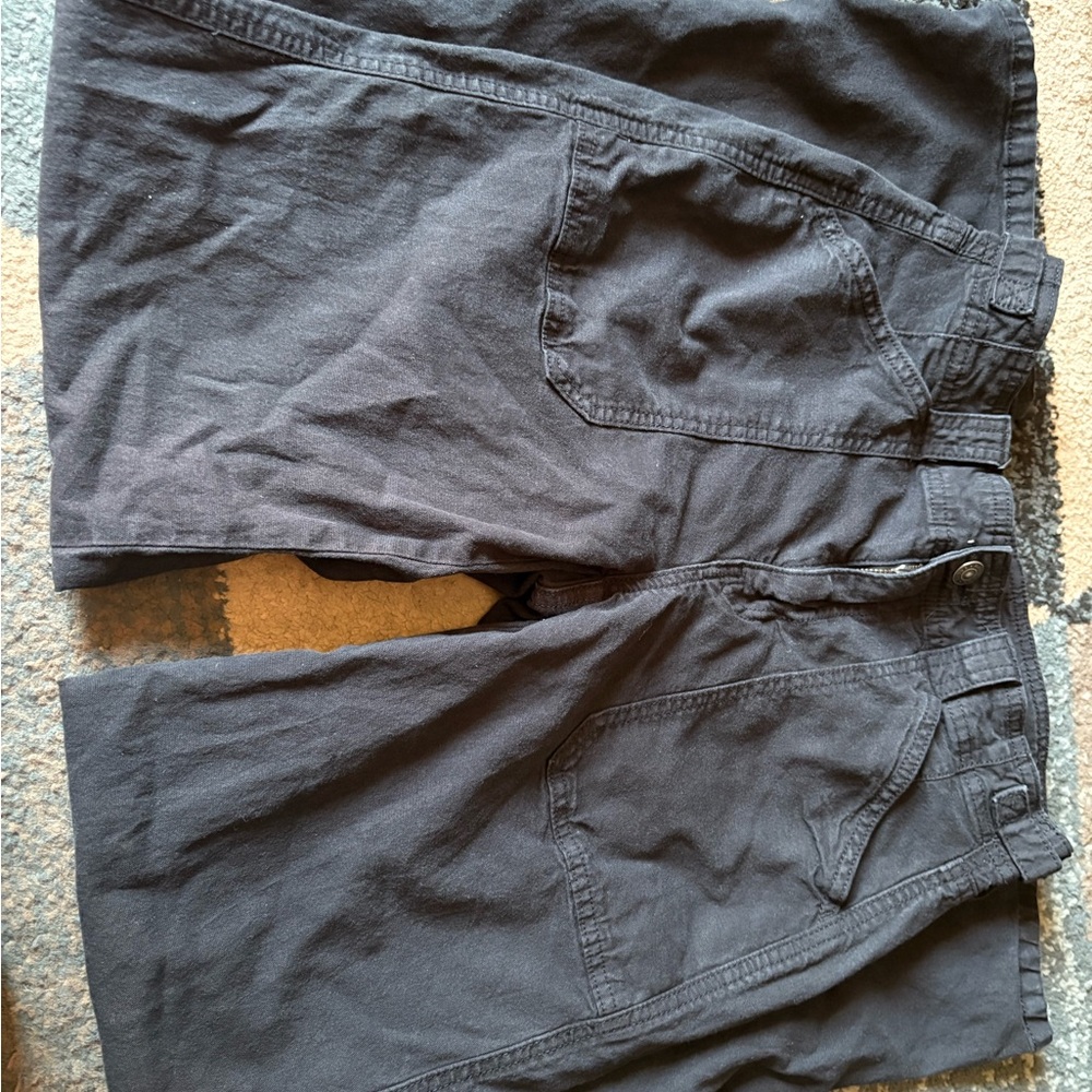 American Eagle Outfitters Black Cargo Pants